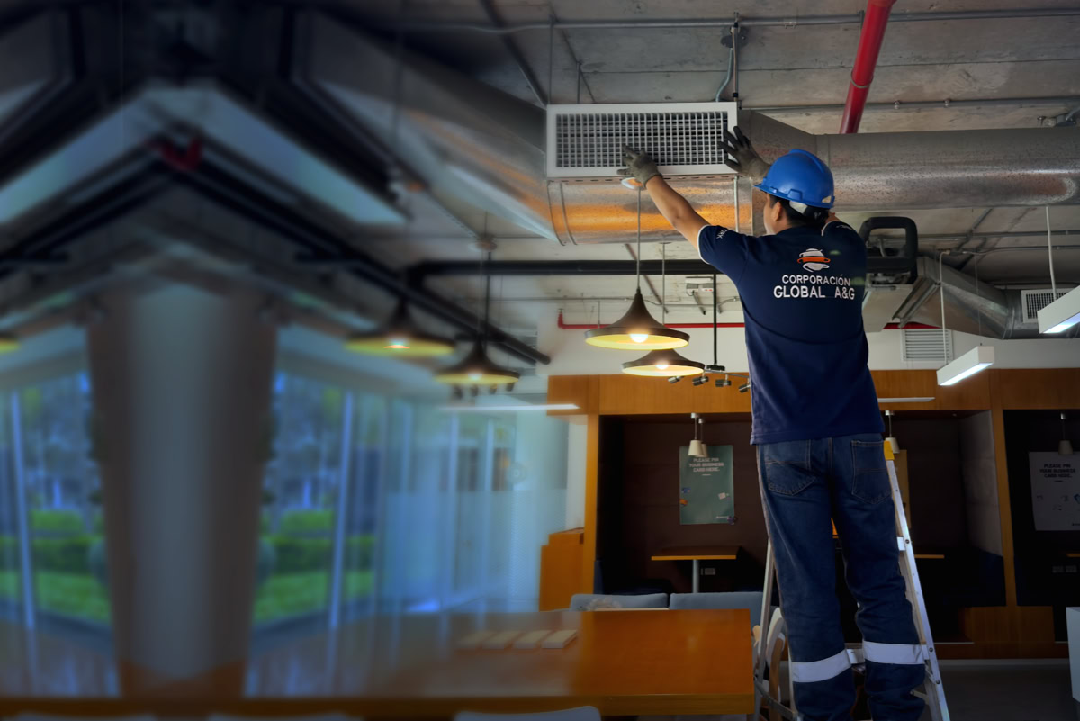 Mantenimiento de sistema HVAC